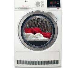 AEG SensiDry T7DBG832R Heat Pump Tumble Dryer - White